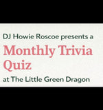 Pub Quiz - Monday 25th May