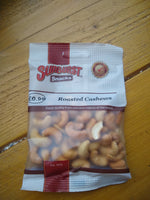 Roasted Cashews (small bag 50g)